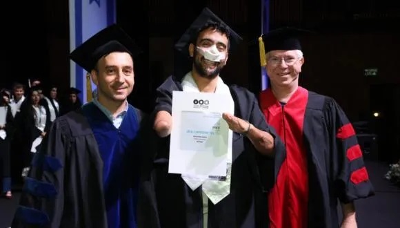 Alon Kaminer graduation Yamin Alon Eliaz 580