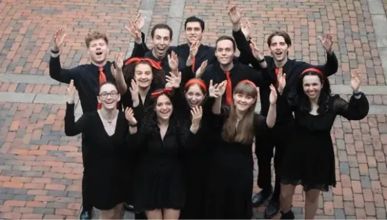 Harvard Jewish a capella group (photo courtesy of ApiChorus)